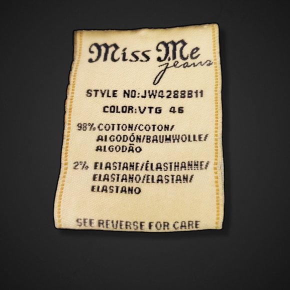 Miss Me Blingy Womens Blue Jeans Size 26 - Picture 9 of 9